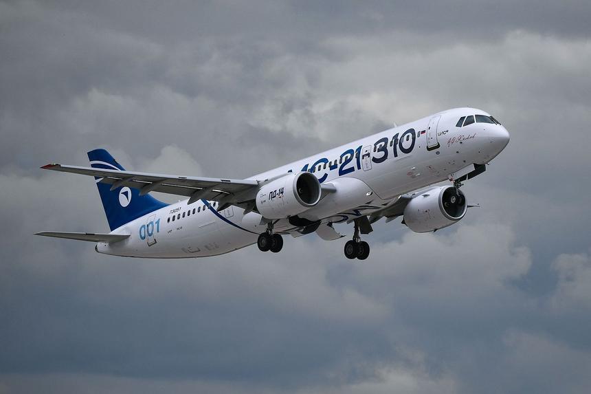 Российский самолет МС-21−310 показал дальность полета более 3800 километров