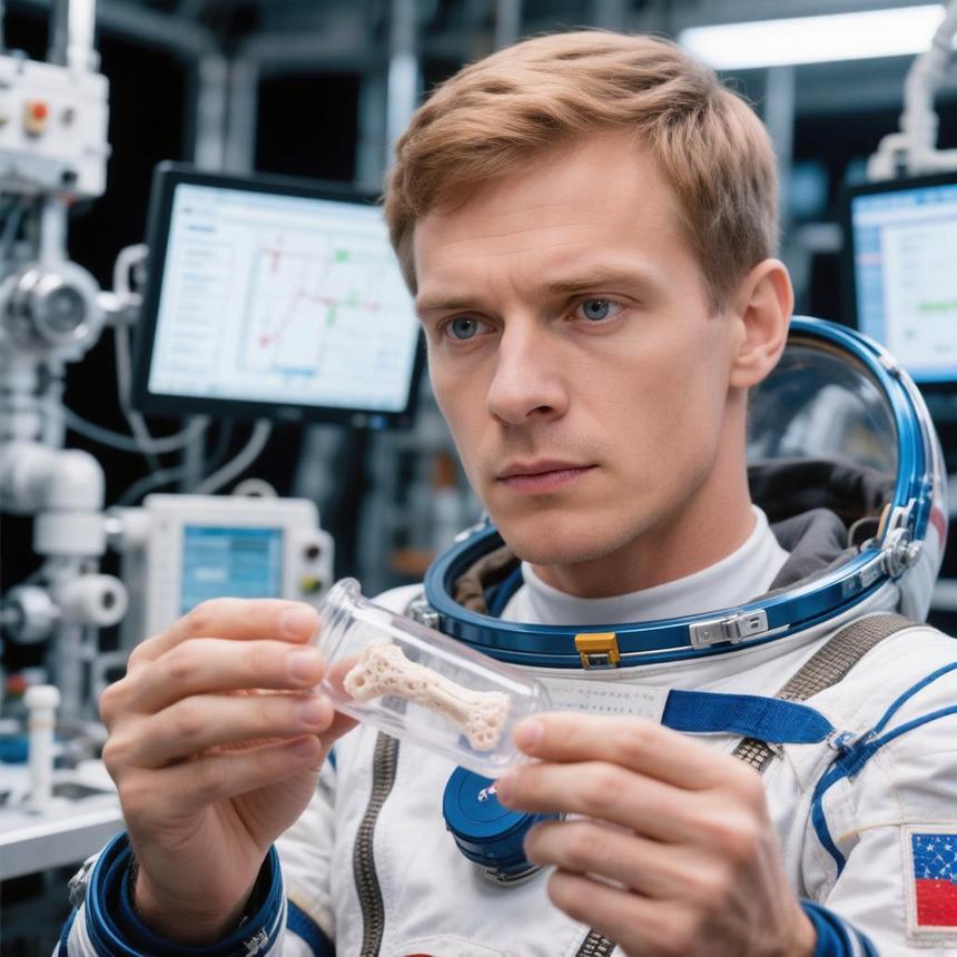 На МКС изучат, как вернуть костную ткань после длительных полётов