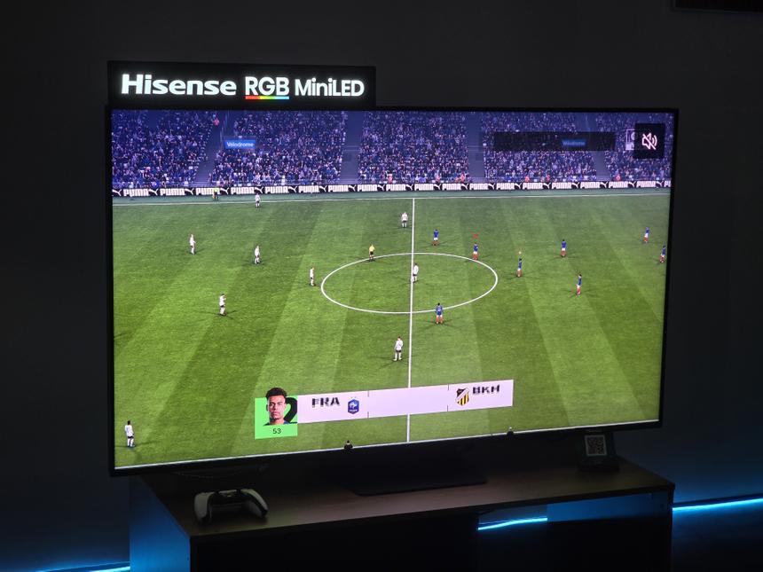 Hisense представил в России телевизоры с подсветкой RGB MiniLED