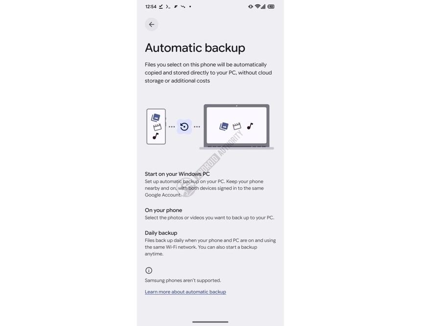 Android получит автоматическое копирование файлов на ПК, но не для Samsung