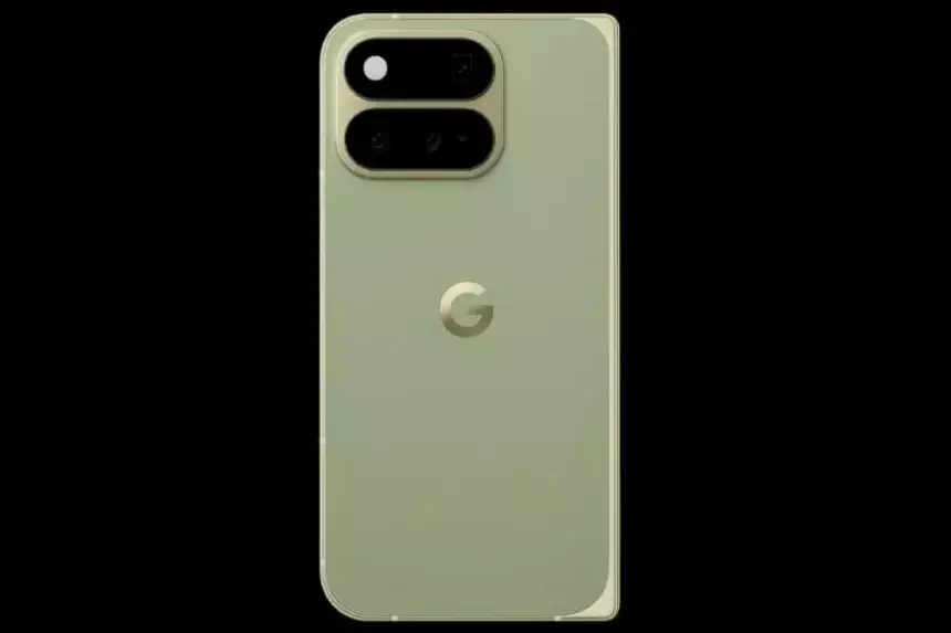 Так выглядит складной Google Pixel 11 Pro Fold в новом зелёном цвете