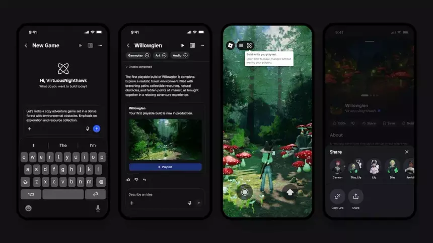 Roblox научил создавать игры по текстовому описанию