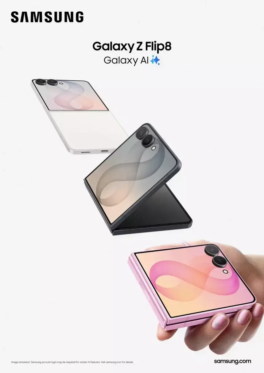 В М.Видео стартовали предзаказы складных Samsung Galaxy Z Fold 8, Flip8 и Fold8 Ultra