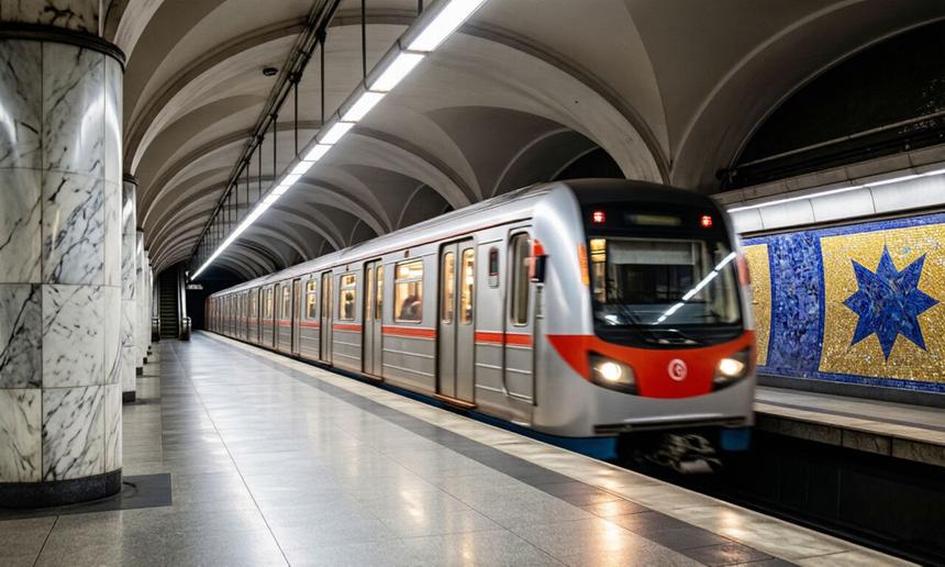 Беспилотный поезд метро в Москве прошел более 4 тыс. км