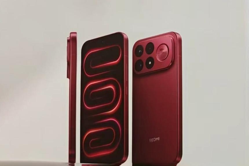 Redmi K100 Pro засветился в глубоком красном цвете