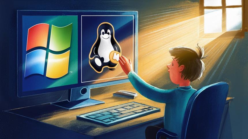 Рост доли Linux на ПК до 10% действительно был, но помогли в этом не люди