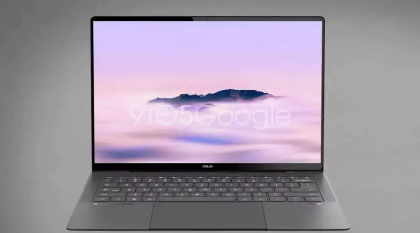 В Сеть слили первые изображения ноутбука ASUS Googlebook на базе Android