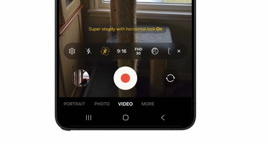 Судя по утечке, Samsung Galaxy S26 FE получит улучшенную стабилизацию видео