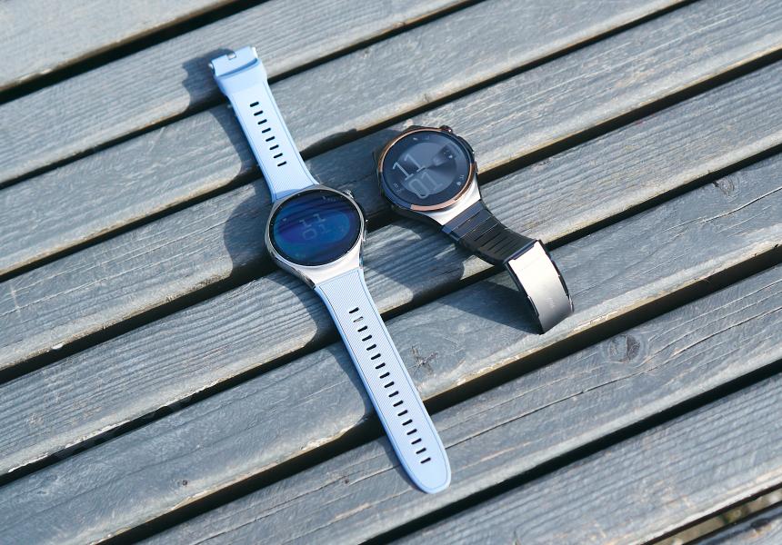 Слева — HUAWEI Watch 6, справа HUAWEI — Watch 6 Pro