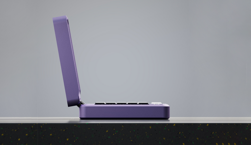 Очень маленький, но очень толстый: представлен 7-дюймовый ARM-ноутбук с необычной клавиатурой