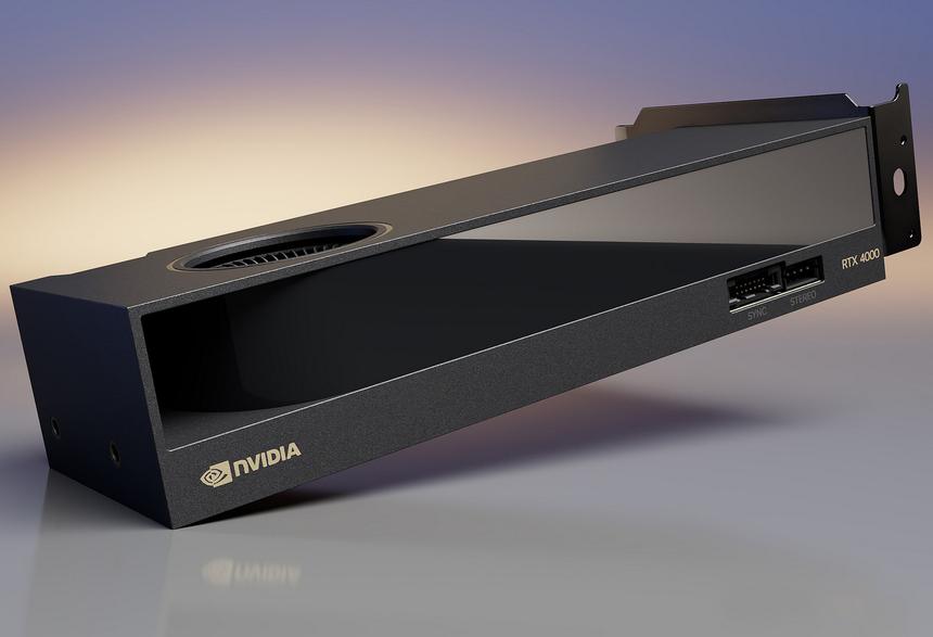 NVIDIA представила рекордно компактную видеокарту линейки RTX 40XX