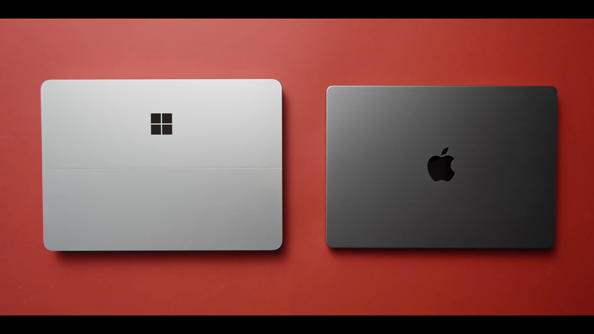 «Фирменный» ноутбук от создателей Windows сравнили с Apple MacBook Pro M3 Max