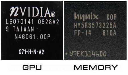 Memory & GPU RatingsASUSEN7900 GS TOP  